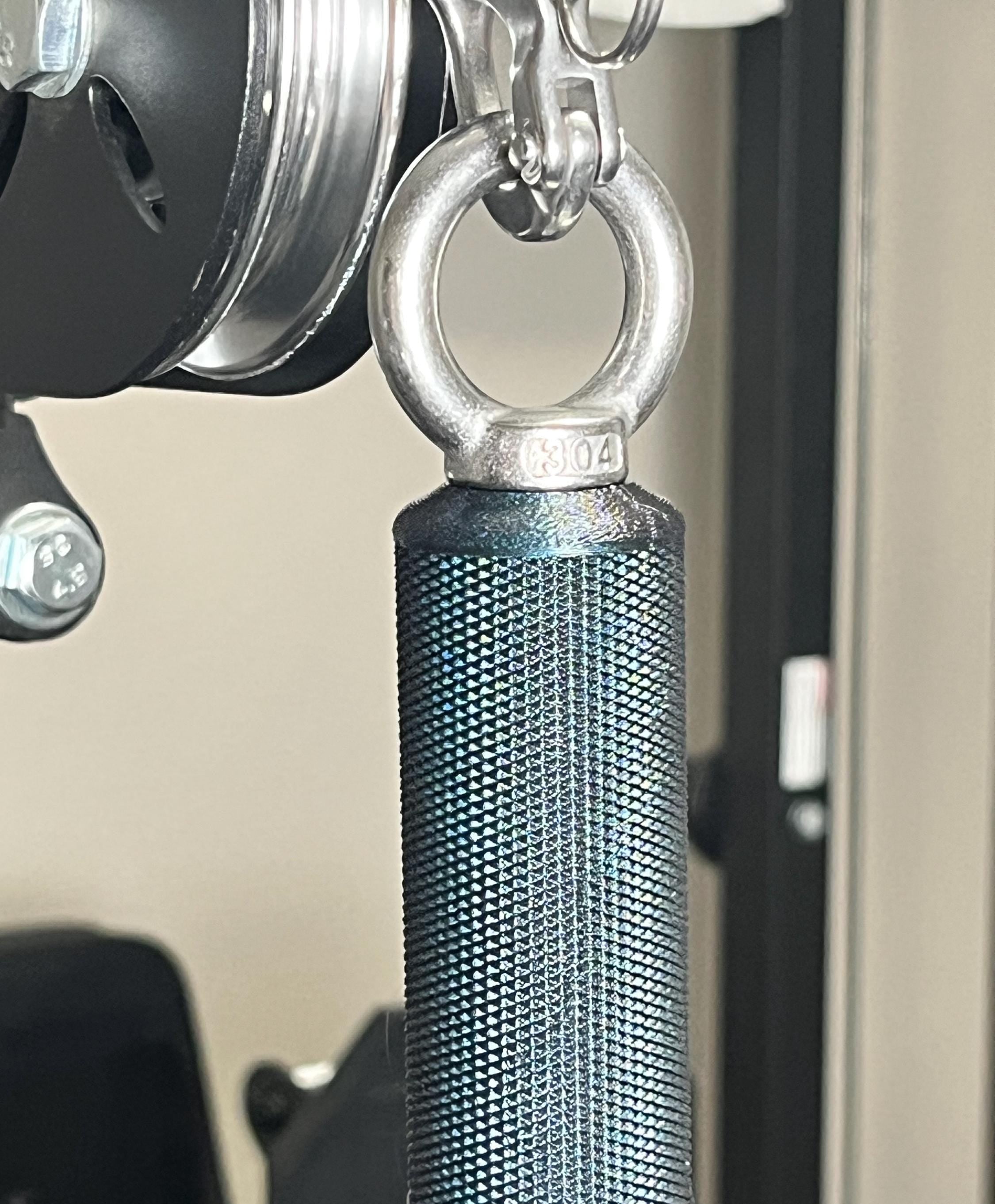 5” Dagger - 33mm knurled  iso handle