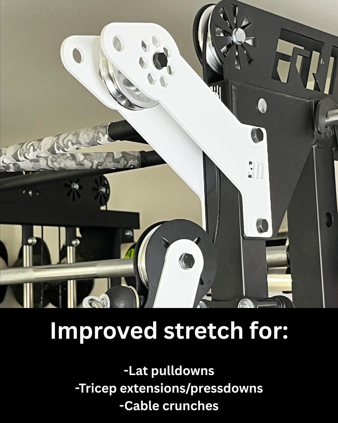 XH3D - Lat pull extension for RitFit M1 & M1 Pro