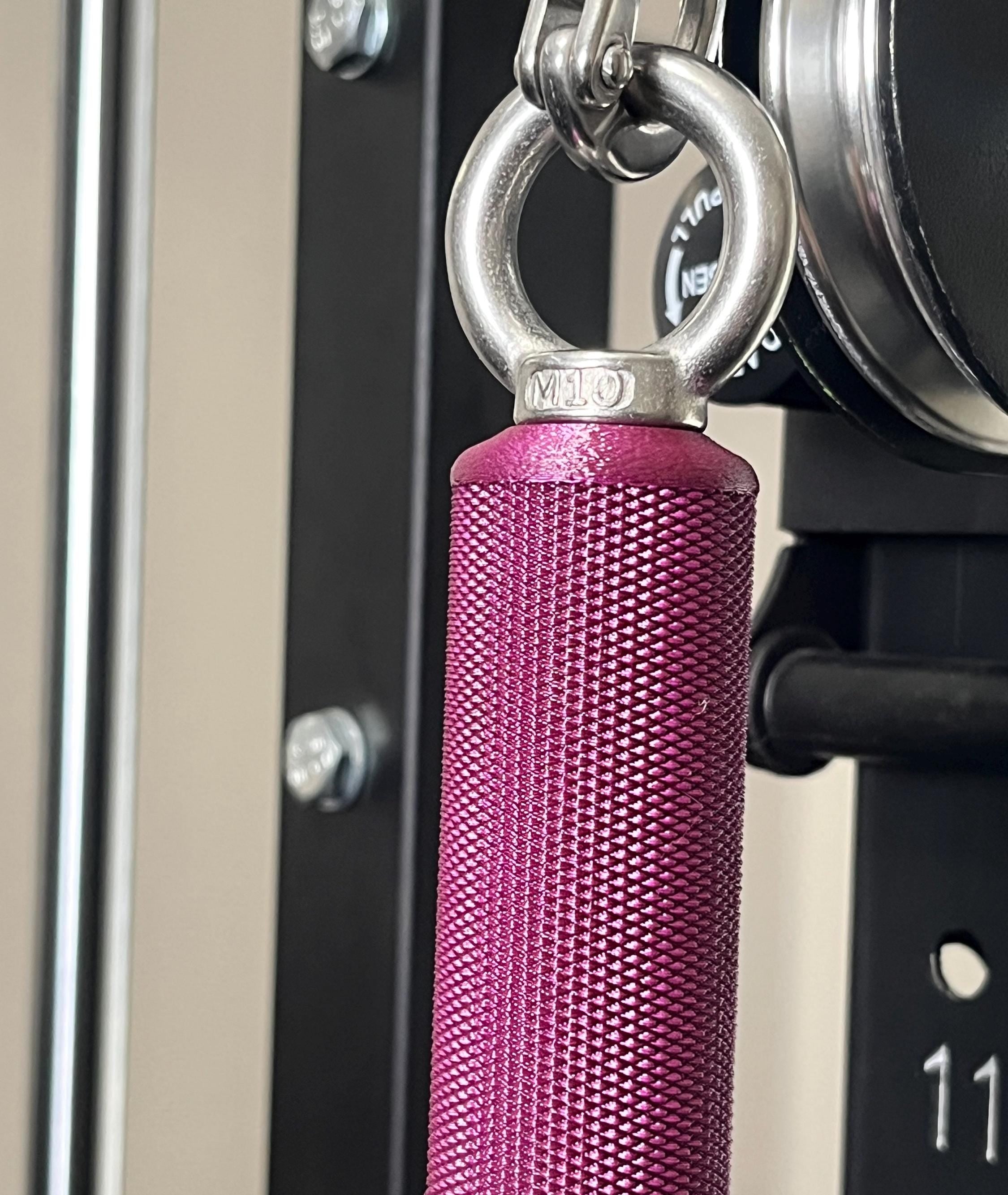 5” Dagger - 33mm knurled  iso handle